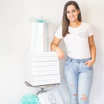 Olivia Moglino opened Liv Nut Free bakery in September 2018.