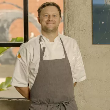 Marc Johnson is the chef de cuisine at Momofuku restaurant Majordomo.