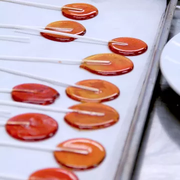 homemade lollipops 