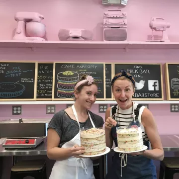 Tori Eisenstadt works at Christina Tosi's Milk Bar in LA.