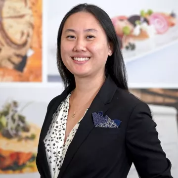 ICE LA's Instructor of Restaurant & Culinary Management Trinh Dang