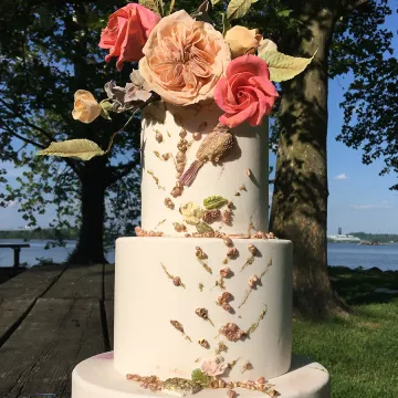 A custom cake by Jeanne Long