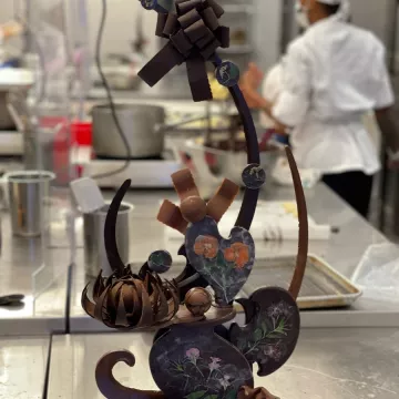 Chocolate showpiece