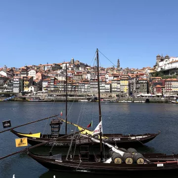 The stunning Douro Valley is just a day trip from Portugal's second-largest city, Porto.