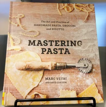 Mastering Pasta cookbook