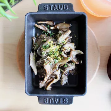 Austin's Rosedale Kitchen and Bar serves mushrooms grown in Texas.