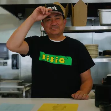 Rex Quizon is the chef and owner of Sisig in Los Angeles