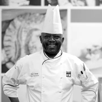 Peter George is a culinary arts chef-instructor at ICE's LA campus.