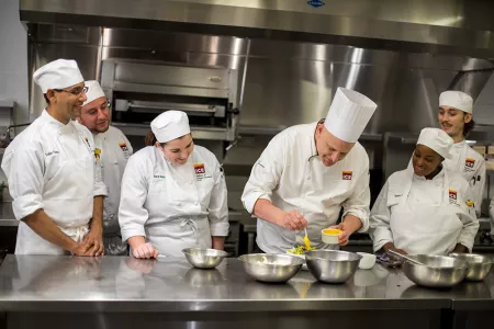 Chef Elliott Prag teaches Health-Supportive Culinary Arts.