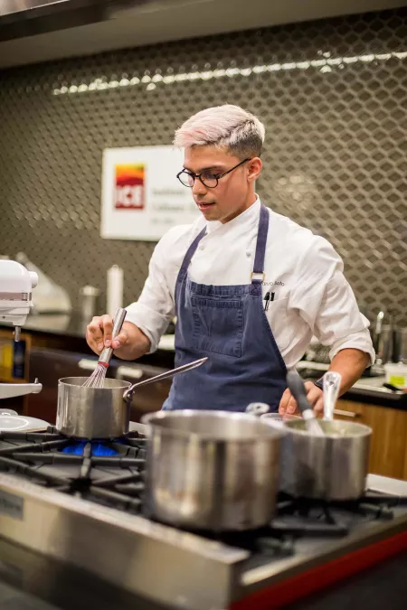 Chef Orlando Soto at ICE New York.