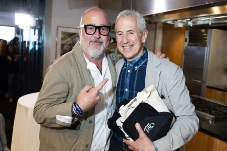 Andrew Zimmern and Danny Meyer