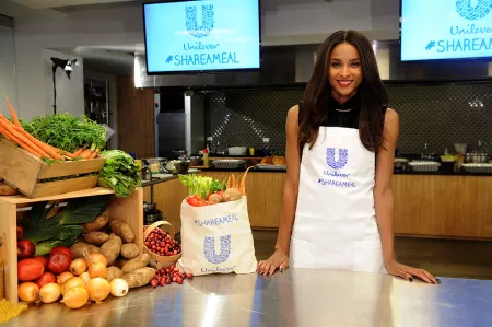 Unilever did an activation with Ciara at ICE.