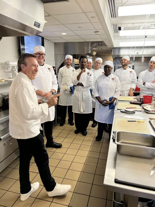 Chef Daniel Boulud at ICE.