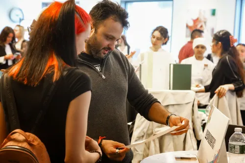 Chef Chintan Pandya at ICE.
