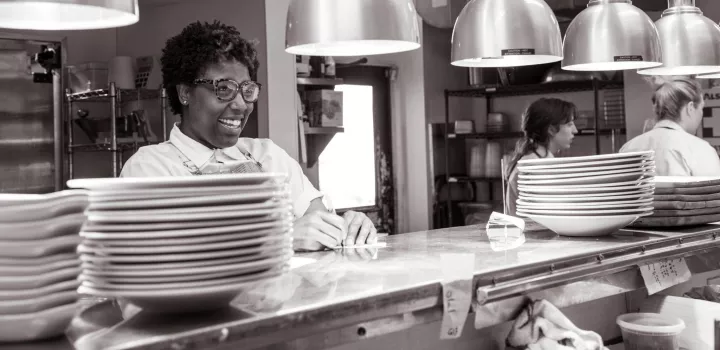 Mashama Bailey is the executive chef at The Grey in Savannah, Georgia.